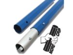 Marshalltown Octagon Stange, blau, 44 mm Durchmesser, Aluminium, Länge: 1829 mm – Bild 2