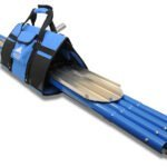 Marshalltown QLT Finisher´s Tote Bodenglätter Set BFKIT13, abgerundete Enden, Twister Kippgelenk, 44m Durchmesser, 1829 mm Stangen, blau, Magnesium, Breite: 1219 mm