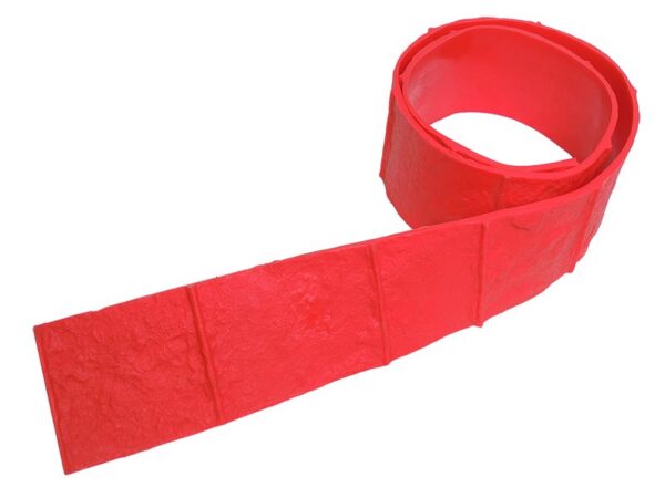 Marshalltown Cobblestone Stempel , Gummi, rot, Maße: 2438x130 mm