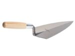 Marshalltown Maurerkelle Philadelphia Style mit Holzgriff aus Carbonstahl, Maße: 254x127 mm