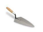 Marshalltown Maurerkelle Philadelphia Style mit Holzgriff aus Carbonstahl, Maße: 305x152 mm – Bild 8