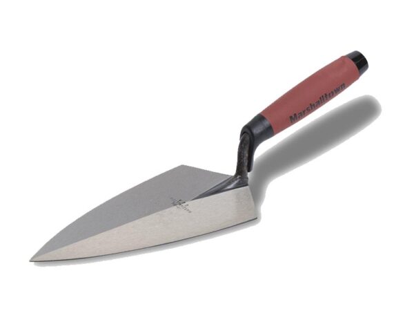 Marshalltown Maurerkelle Philadelphia Style mit Durasoft Griff aus Carbonstahl, Maße: 267x133 mm