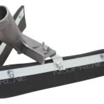 Marshalltown Asphalt Rakel, v-gebogen, Neopren, Maße: 229x229 mm