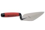 Marshalltown Maurerkelle London Style, Durasoft Griff, Carbonstahl, Maße: 241x111 mm
