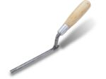 Marshalltown Konvexer Ziegelfugenformer, Holzgriff, Carbonstahl, Breite: 25 mm – Bild 4