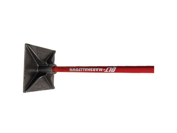 Marshalltown QLT Betonstampfer, 1219 mm Stahlstiel, Stahl, Maße: 203x203 mm