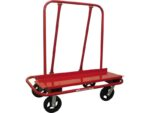 Marshalltown QLT Rigipsplatten Transportwagen, Stahl, rot, Maße: 1219x584x1219 mm – Bild 2