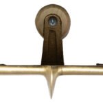 Marshalltown QLT Nutfräse, R 6 mm, W 13 mm, T 25 mm, Holzgriff, Bronze, Maße: 203x152 mm