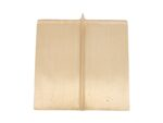 Marshalltown QLT einseitige Lauf-Nutfräse, R 6 mm, W 6 mm, T 19 mm, Bronze, Maße: 203x203 mm – Bild 2