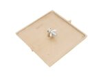 Marshalltown QLT einseitige Lauf-Nutfräse, R 6 mm, W 6 mm, T 19 mm, Bronze, Maße: 203x203 mm
