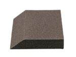 Marshalltown Schleifschwamm, einseitig abgeschrägt, fein, Maße: 127x73x25 mm – Bild 2