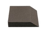 Marshalltown Schleifschwamm, einseitig abgeschrägt, fein, Maße: 127x73x25 mm