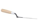 Marshalltown Maurer-/Fugenkelle mit Holzgriff, Carbonstahl, Maße: 165x4 mm – Bild 4