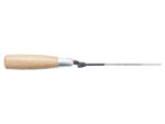 Marshalltown Maurer-/Fugenkelle mit Holzgriff, Carbonstahl, Maße: 165x4 mm – Bild 3