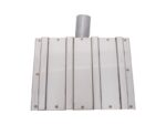 Marshalltown Lauf-Nutfräse, verstellb. Gewinde-Kippgelenk, 4 Rillen, T 6mm, B 19 mm, A 70 mm, Edelstahl, Maße: 264x203 mm – Bild 2