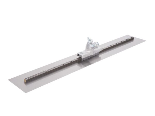 Marshalltown Multi-Mount Bodenglätter "Fresno", eckige Enden, Vollwinkel-Kippgelenk, Carbonstahl, Maße: 762x127 mm
