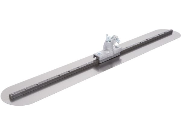Marshalltown Multi-Mount Bodenglätter "Fresno", abgerundete Enden, Vollwinkel-Kippgelenk, Carbonstahl, Maße: 762x127 mm