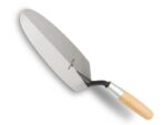 Marshalltown Messkelle/Entenschnabelkelle mit Holzgriff, Stahl, Maße: 242x95 mm – Bild 2