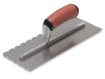 Marshalltown Gezahnte Kelle, U -4,5x4,5x16 mm, Durasoft Griff, Edelstahl, Maße: 279x102 mm – Bild 2