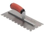 Marshalltown Gezahnte Kelle, U -8x8x19 mm, Durasoft Griff, Edelstahl, Maße: 279x102 mm – Bild 2