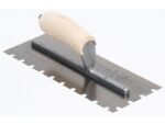 Marshalltown Gezahnte Kelle, U -8x8x19 mm, Holzgriff, Edelstahl, Maße: 279x102 mm – Bild 2