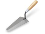 Marshalltown Messkelle/Entenschnabelkelle, Holzgriff, Carbonstahl, Maße: 178x86 mm – Bild 5