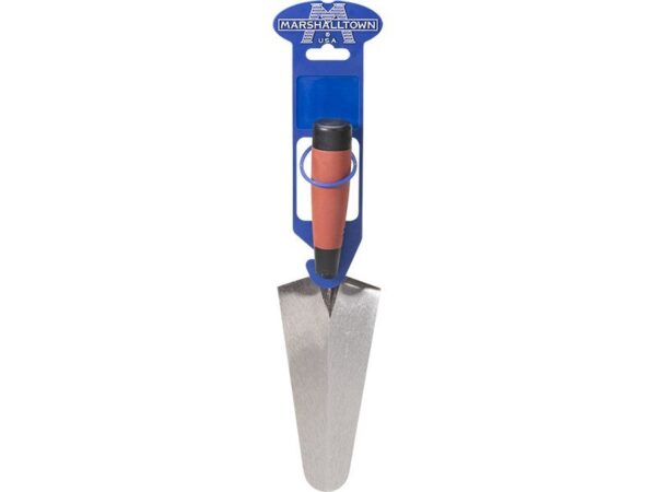 Marshalltown Messkelle/Entenschnabelkelle, Durasoft Griff, Carbonstahl, Maße: 178x86 mm