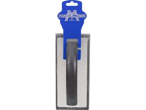 Marshalltown QLT Gummiglätter, Kunststoffgriff, fein, schwarz, Maße: 229x102 mm