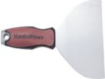 Marshalltown Flexibler Spachtel, Durasoft Griff, Hammerkopf, Edelstahl, Maße: 229x152 mm – Bild 4