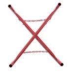 Marshalltown faltbarer Mörtelpfannenstand aus Stahlrohren, Maße: 762x483 mm