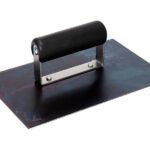 Marshalltown Kantenkelle, Blaustahl, Kunststoffgriff, R 10mm, L 13mm, Maße: 152x76 mm