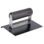 Marshalltown Kantenkelle, Blaustahl, Kunststoffgriff, R 13mm, L 16mm, Maße: 152x152 mm