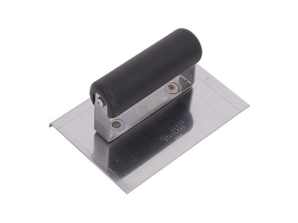 Marshalltown QLT Kantenkelle, Kunststoffgriff, R 10mm, L 13mm, Edelstahl, Maße: 152x102 mm