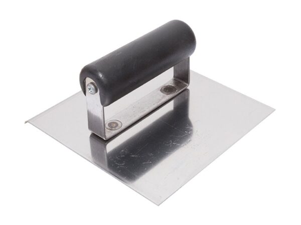 Marshalltown QLT Kantenkelle, Kunststoffgriff, R 10mm, L 13mm, Edelstahl, Maße: 152x152 mm