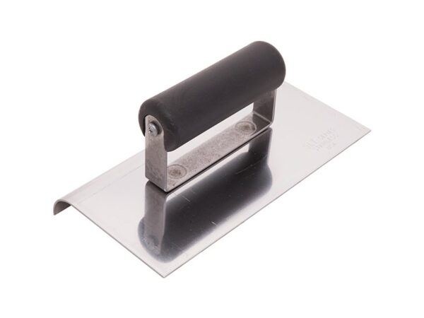 Marshalltown QLT Kantenkelle, Kunststoffgriff, R 6mm, L 10 mm, Edelstahl, Maße: 203x152 mm