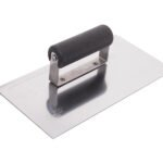 Marshalltown QLT Kantenkelle, Kunststoffgriff, R 13 mm, L 16 mm, Edelstahl, Maße: 229x76 mm