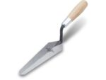 Marshalltown Isolierungskelle mit Holzgriff, Stahl, Maße: 140x48 mm – Bild 5