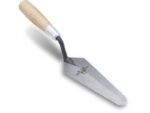 Marshalltown Isolierungskelle mit Holzgriff, Stahl, Maße: 140x48 mm – Bild 4