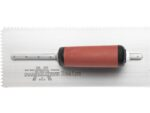 Marshalltown Gezahnte Kelle, V-6x6 mm, Durasoft Griff, Stahl, Maße: 279x114 mm – Bild 3