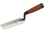 Marshalltown Zweiseitig gezahnte Randkelle, V- 6x4,5 mm, Durasoft Griff, Stahl,  Maße: 127x51 mm – Bild 4