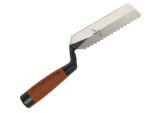 Marshalltown Zweiseitig gezahnte Randkelle, V- 6x4,5 mm, Durasoft Griff, Stahl,  Maße: 127x51 mm – Bild 2