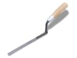 Marshalltown Maurer-/Fugenkelle mit Holzgriff, Carbonstahl, Maße: 172x8 mm – Bild 5