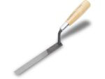 Marshalltown Maurer-/Fugenkelle mit Holzgriff, Carbonstahl, Maße: 172x22 mm – Bild 5