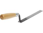 Marshalltown Maurer-/Fugenkelle mit Holzgriff, Carbonstahl, Maße: 172x22 mm