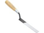 Marshalltown Maurer-/Fugenkelle mit Holzgriff, Carbonstahl, Maße: 172x25 mm – Bild 4