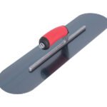 Marshalltown QLT Poolkelle, Softgrip Griff, 12 sichtbare Nieten, Blaustahl, Maße: 508x127 mm