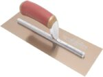 Marshalltown Flache PermaShape Kelle, Durasoft Griff, Goldstahl, Maße: 292x121 mm – Bild 4