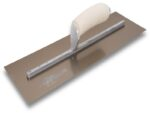 Marshalltown Flache PermaShape Kelle, Holzgriff, Goldstahl, Maße: 279x114 mm – Bild 5