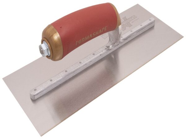 Marshalltown Flache PermaShape Kelle, Durasoft Griff, Edelstahl, Maße: 356x121 mm