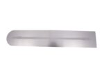 Marshalltown Glättkelle, vorne runde Front, Durasoft Griff, Carbonstahl, Maße: 559x102 mm – Bild 2